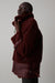 ROSCOE COAT | BURGUNDY SHEARLING