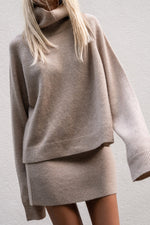 NOELLE TURTLENECK CASHMERE SWEATER