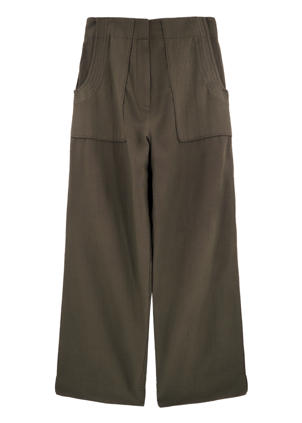 Tivot Pant in Black Olive