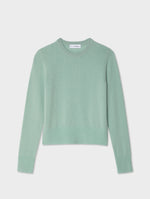 Cashmere Shrunken Crewneck