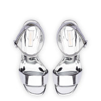 Dolly Sandal In Silver Specchio