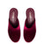 Miso Platform Clog In Wine Velvet