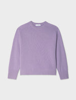 Cashmere Saddle Sleeve Crewneck