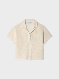 Cotton Mesh Shirt