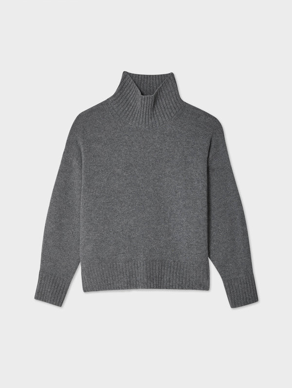 Merino Cashmere Standneck