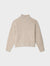 Cashmere Waffle Standneck