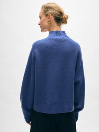 Cashmere Waffle Standneck