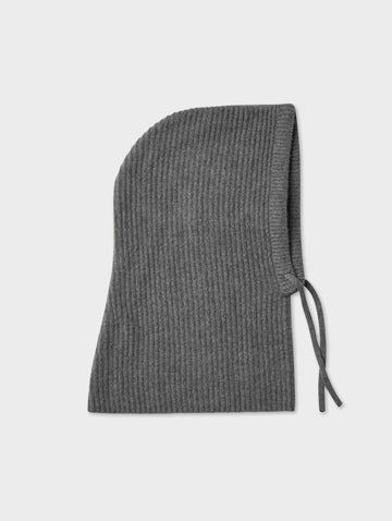 Cashmere Ribbed Balaclava