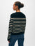 Cashmere Striped Crewneck