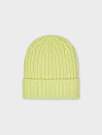 Cashmere Blend Ribbed Beanie