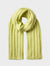 Cashmere Blend Ribbed Scarf