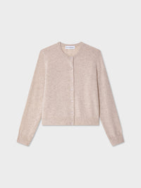 Cashmere Crewneck Cardigan