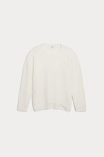 CAMPBELL RIBBED CREWNECK CASHMERE SWEATER