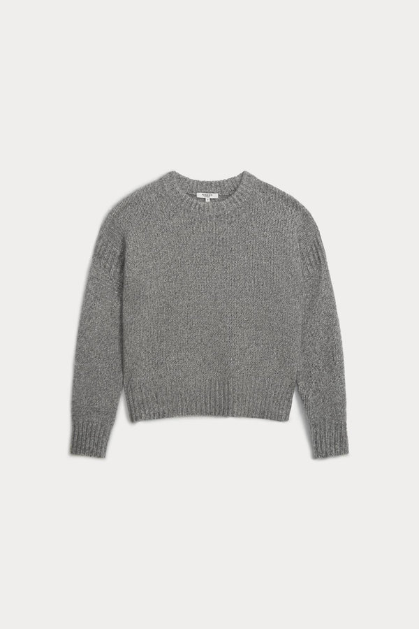 GISELLE SILK CASHMERE CREWNECK SWEATER