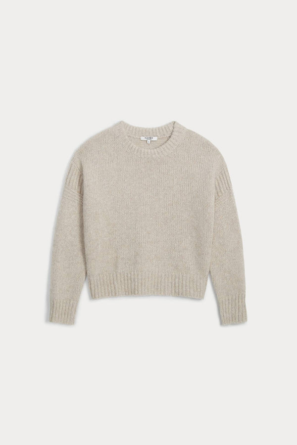 GISELLE SILK CASHMERE CREWNECK SWEATER