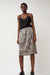 6397 Printed Slip Skirt in Zebra Print