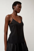 6397 V-Neck Camisole in Black