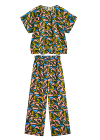 Pajama Pant Set in Guppy