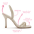 Annie Sandal In Ivory Leather