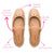 Blair Broderie Ballet Flat In Tan Leather