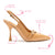 Ines Hi Pump in Tan Patent Leather