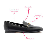 Katherine Loafer In Black Leather