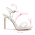 Angelina Sandal In White Satin