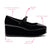 Blair Flatform In Black Patent Leather