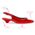 Franca Pump In Scarlet Patent Leather