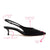 Maxine Pump In Black Fabric