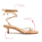 Sara Sandal In Tan Leather