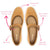 Verona Ballet Flat In Peanut Suede