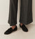 ARLOW LOAFER -- BLACK SUEDE