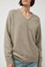 Amomento V-Neck Knit in Beige