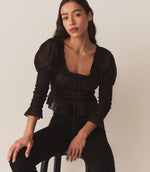 BAPTISIA TOP -- BLACK