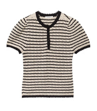 BRANDIE TOP -- ALLAIRE STRIPE