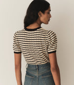 BRANDIE TOP -- ALLAIRE STRIPE