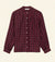 BREENA TOP -- ROUGE COUNTRYSIDE PLAID