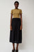 Baserange Diph Skirt in Black