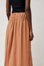 Baserange Diph Skirt in Brick