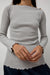 Baserange Tav Long Sleeve in Grey Melange