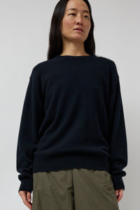 Batoner Innocent Cashmere Crewneck in Navy