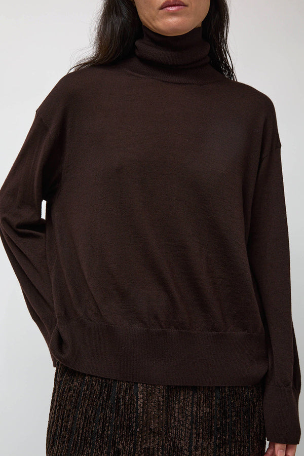 Boboutic La Base Turtleneck in Brown