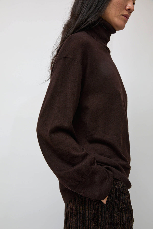 Boboutic La Base Turtleneck in Brown