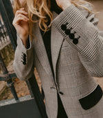 CASPER BLAZER -- WAINWRIGHT HOUNDSTOOTH CHECK