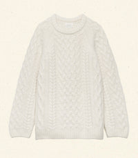 CLARENDON SWEATER -- IVORY