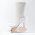 Cindy Boot In Ivory Leather