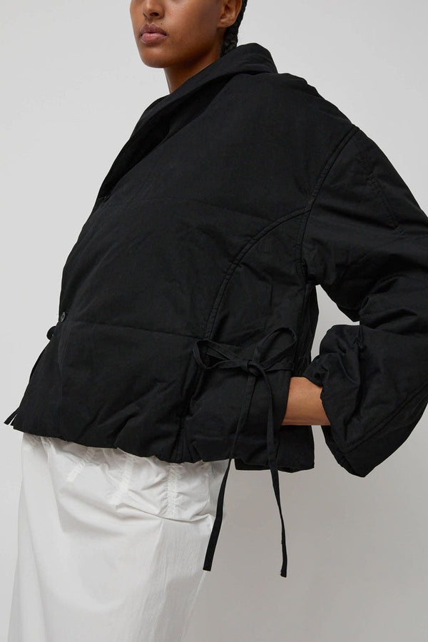 Deiji Studios Bubble Coat in Black