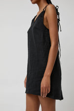 Deiji Studios Looped Dress in Black