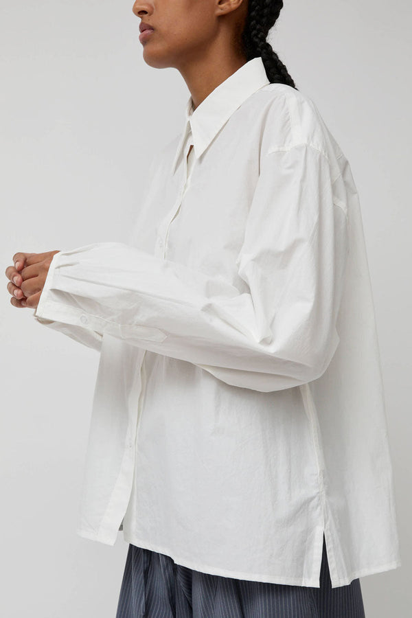 Deiji Studios Sash Shirt in White